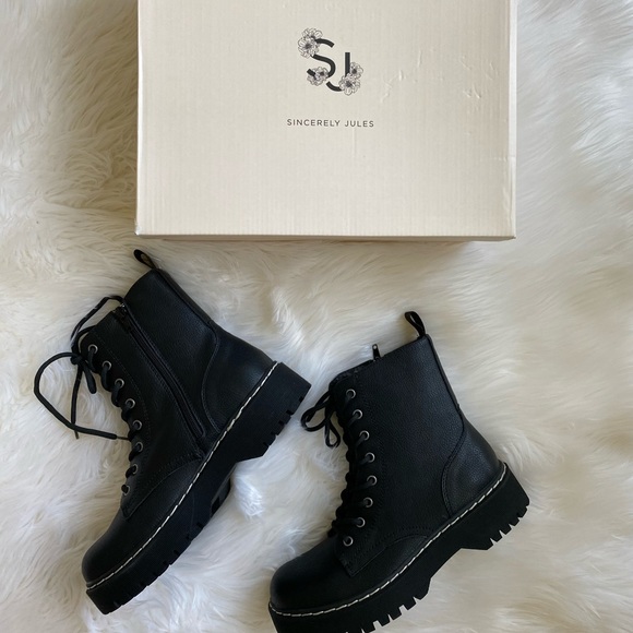 New! Sincerely Jules Combat boots - Picture 13 of 15